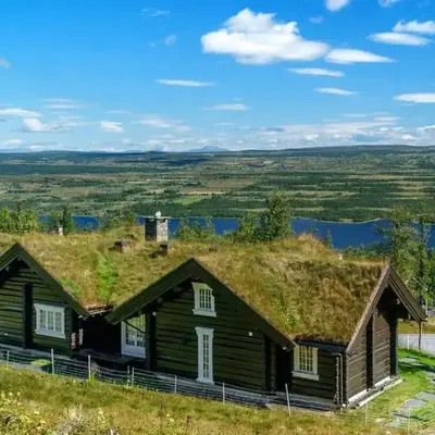 Log Cabin With A View At Golsfjellet