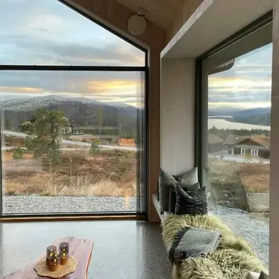 Eco-Friendly Cabin With Panoramic Views In Savalen
