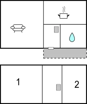 a diagram of the stages of a reaction with a water molecule at 2 Bedroom Awesome Home In Tørvikbygd in Tyrvikbygd