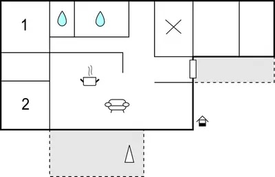 a schematic diagram of the proposed algorithm for predicting the reactivity of a stimulus at Nice Home In Ornes With House Sea View in Ornes