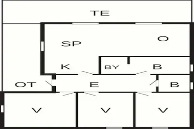 a block diagram of a box with the words ssp and bc at 6 person holiday home in Aukra in Aukra