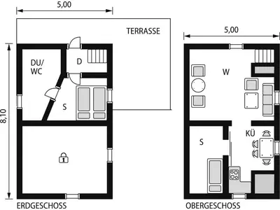 a floor plan of a house at Holiday Home Havsblikk by Interhome in England