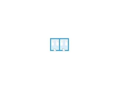 a diagram of a building with three windows at Holiday Home Brosme by Interhome in Bømlo
