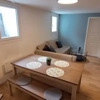 Modern and central - with a garden