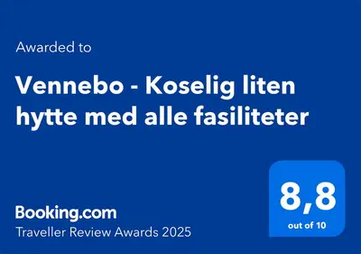 a screenshot of a phone with the text veronica koekeling bittenkiemad at Vennebo - Koselig liten hytte med alle fasiliteter in Ål