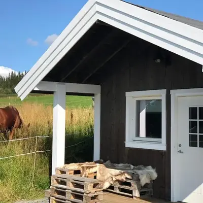 Hytte på Myhre Gård