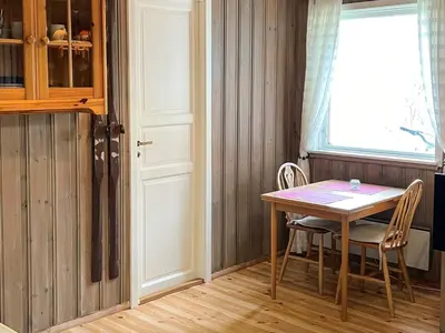a dining room with a table and two chairs at 2 person holiday home in STRYN-By Traum in Stryn