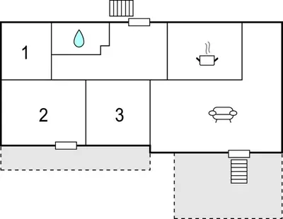 a schematic diagram of the experimental apparatus at Holiday Home Eidfjord Simadalsv in Eidfjord