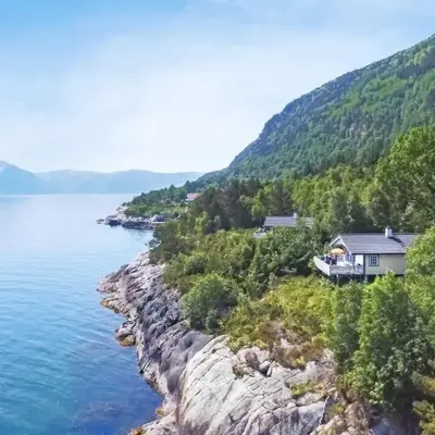 Cozy Home In Lavik With House Sea View