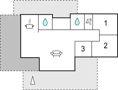 a block diagram of a block diagram at Stunning Home In Stranda With Sauna in Stranda