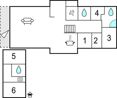a block diagram of a block diagram of a block algorithm at Nice Home In Hemsedal With Sauna in Hemsedal