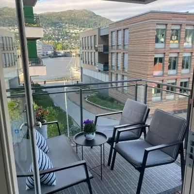 Modern Apartment - Amazing Terrace and Fjord View