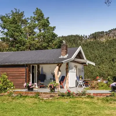 Lovely Home In Bjoa With Kitchen
