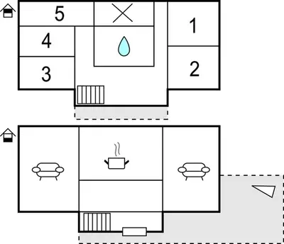 a block diagram of a periodic table with different numbers at Amazing Home In Tufsingdalen With Wifi in Bakken