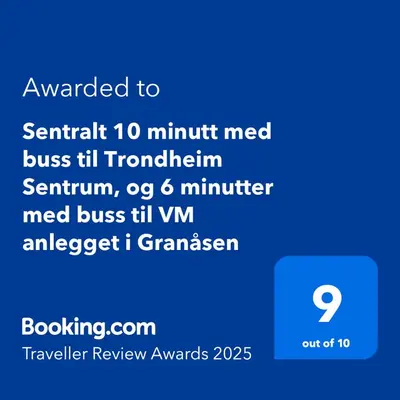 a screenshot of a cell phone with the text wanted to sent need bus at Sentralt 10 minutt med buss til Trondheim Sentrum in Trondheim