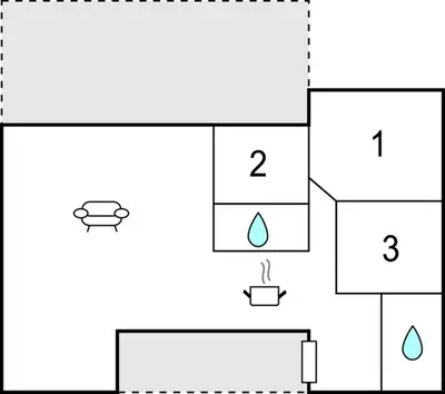 a block diagram of a block diagram of a block algorithm at 3 Bedroom Lovely Home In Vinstra in Vinstra