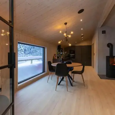 High standard cabin close to the Flå city center