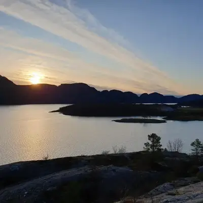 Kleines Haus am Fjord